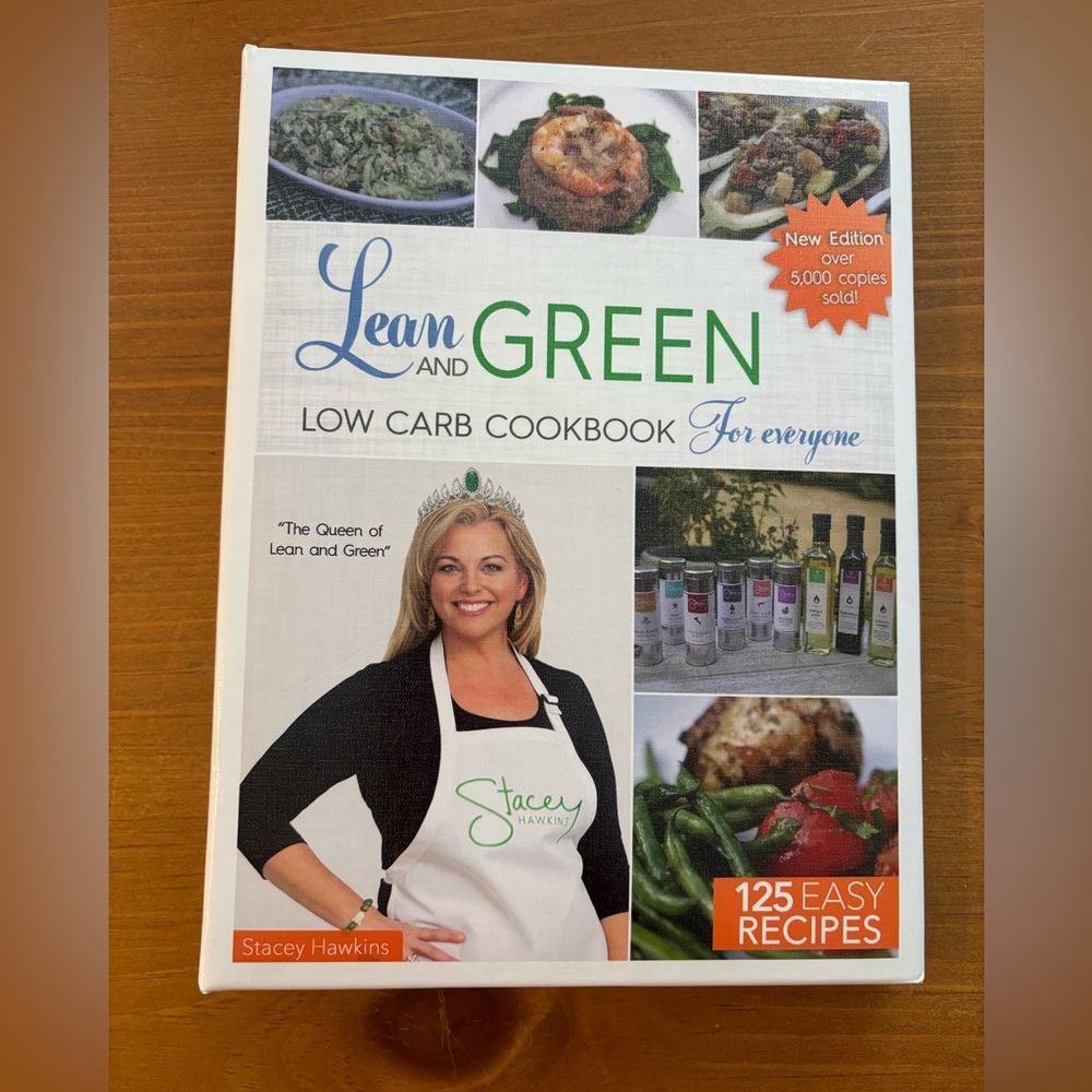 Lean and Green Cookbook by Stacey Hawkins (Optavia, Low-Carb
